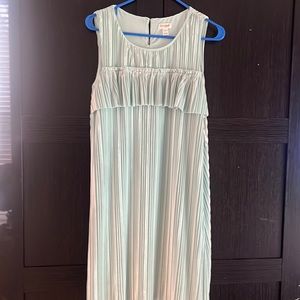 Pretty teal swayed dress. Size 14-16